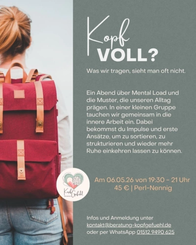 Kopf-Voll: ein Workshop für Frauen und Mütter