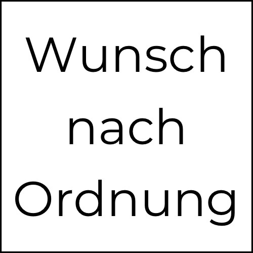 Logo Wunsch nach Ordnung